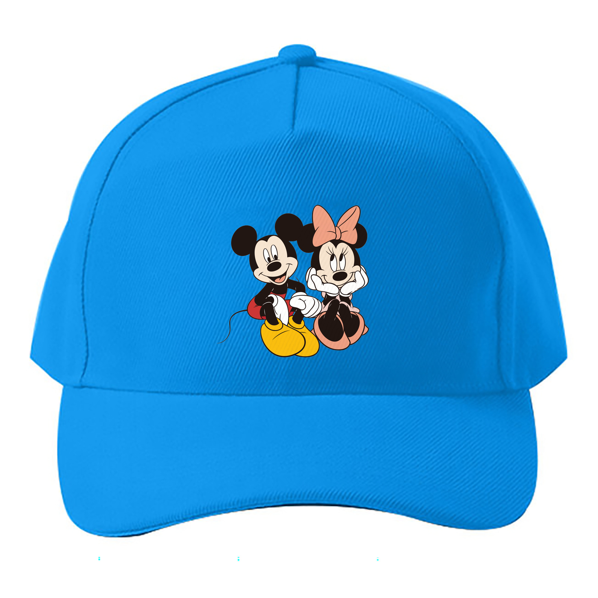 （画像用） ミッキーマウス Mickey Mouse ベースボールキャップ 綿100％ 男女兼用 帽子 スポーツ